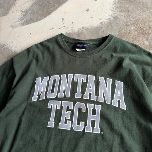 Vintage 90s Montana Tech Tshirt - XL