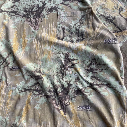 Vintage 00s Ghost Camo Tee - M