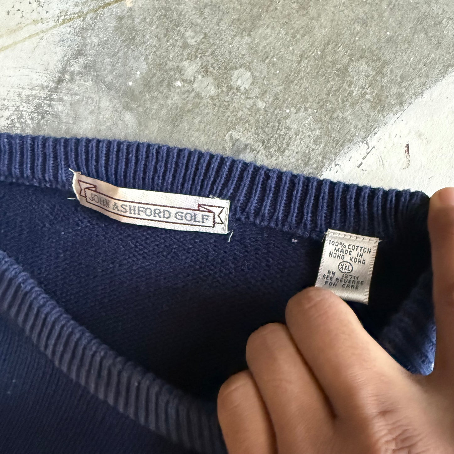 Vintage 90s Golf Sweater - XXL
