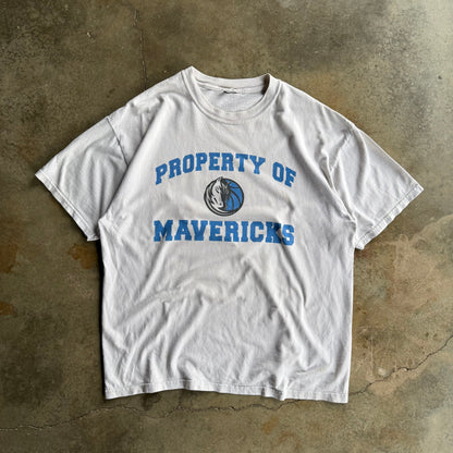 Vintage 00s Dallas Mavericks Tee - XL