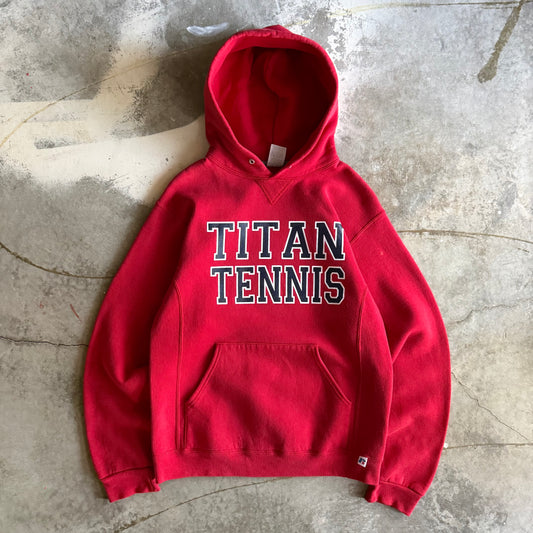 Vintage 00s Russell Athletic Track Hoodie - M