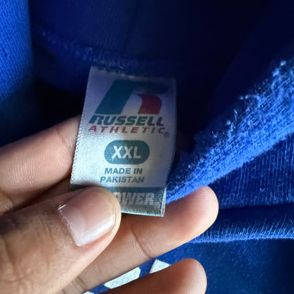 Vintage 00s Russell Athletic Track Hoodie - XXL