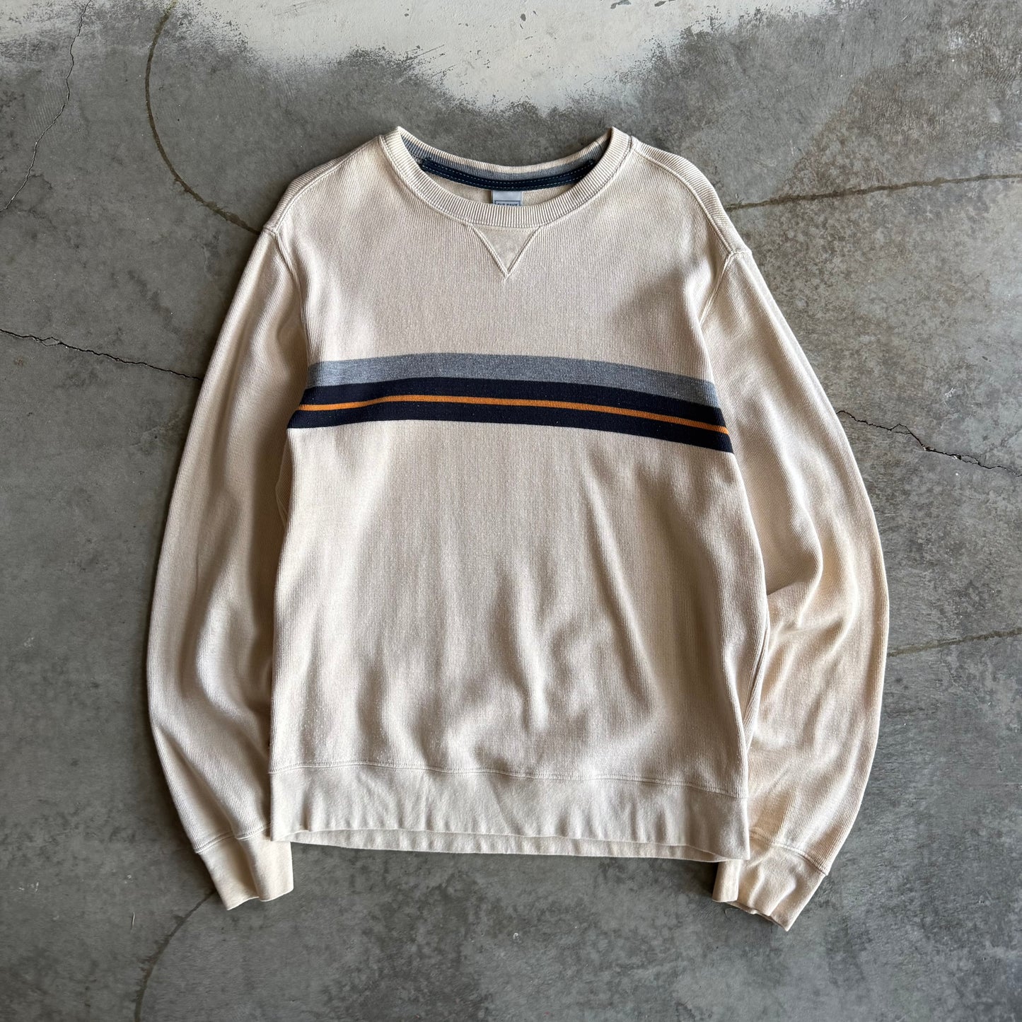 Vintage 00s Old Navy Striped Sweater - L
