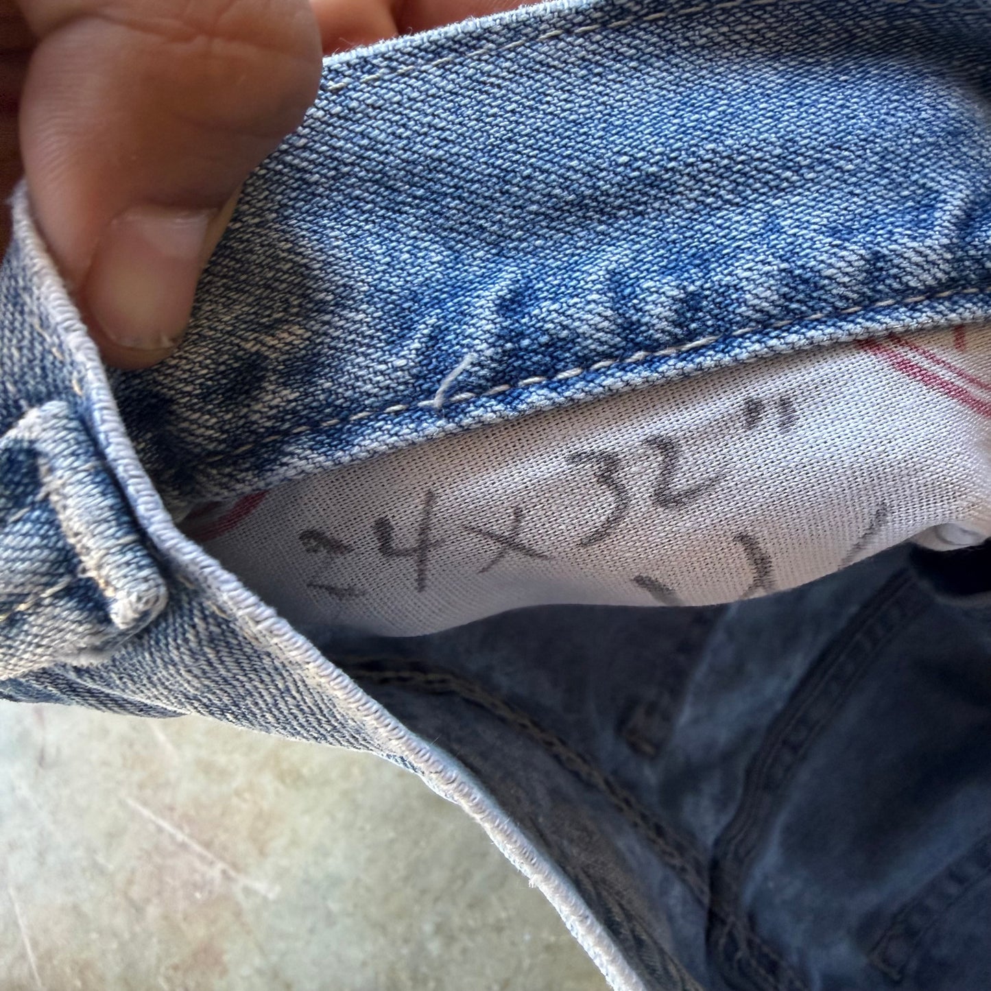 Vintage Lee Baggy Dungarees Jeans - 34
