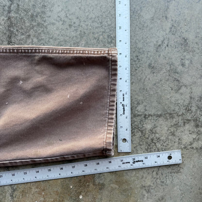 Vintage Faded Brown Baggy Dickies Pants - 38