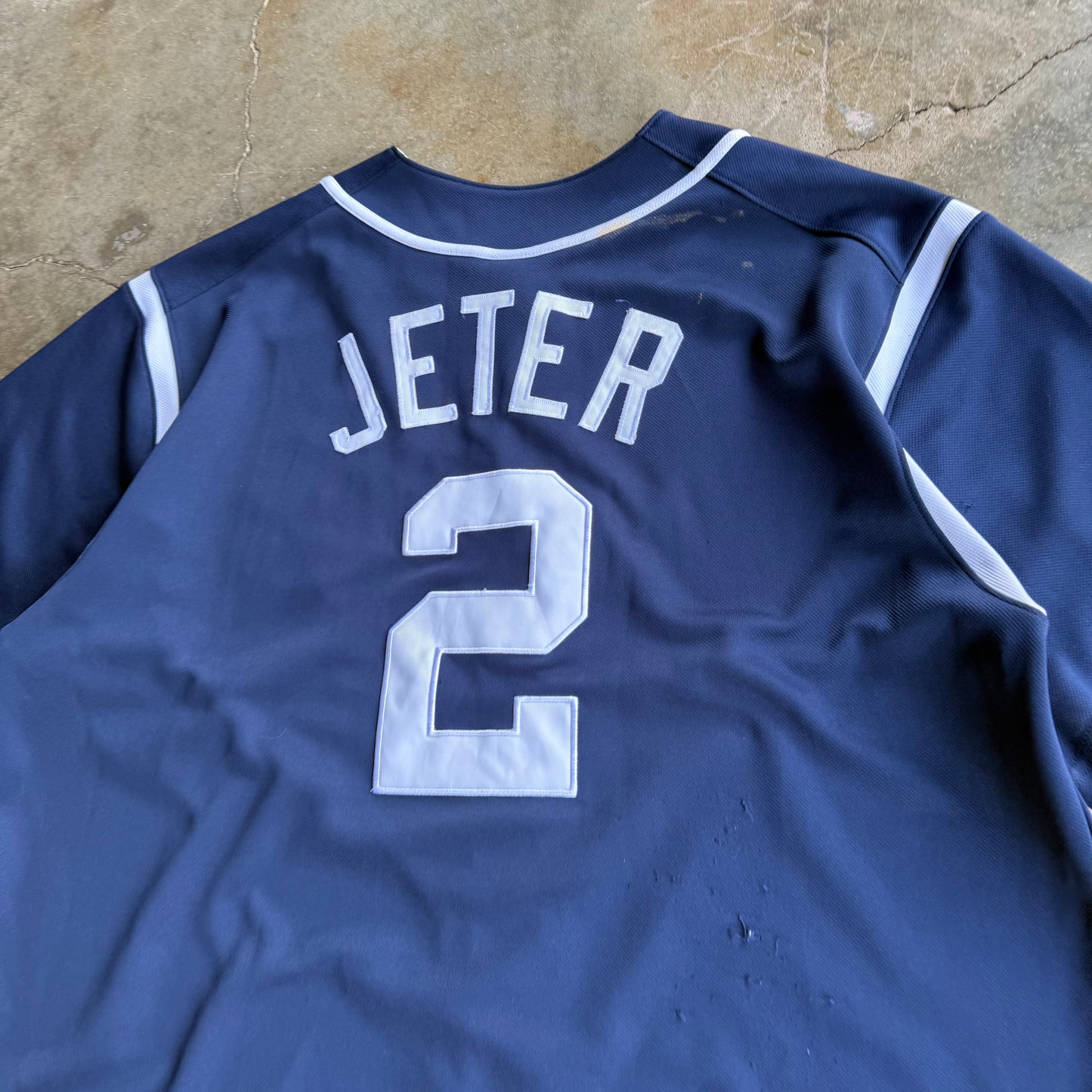 Vintage New York Yankees Jeter Jersey - XL