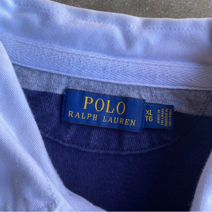 Vintage 00s Polo Rugby Long Sleeve - XL