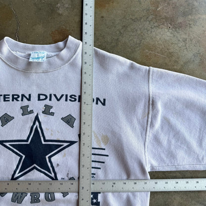 Vintage Dallas Cowboys Distressed Crewneck - L