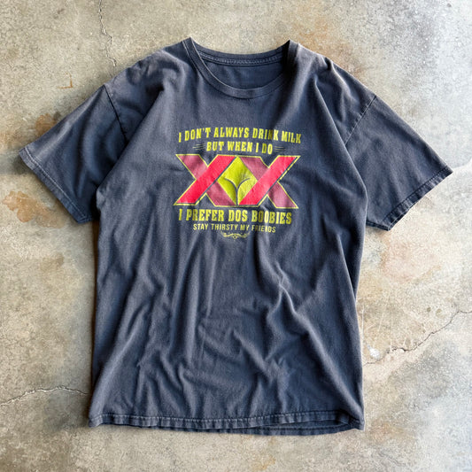 Vintage 00s Funny Dos Equis Tshirt - L