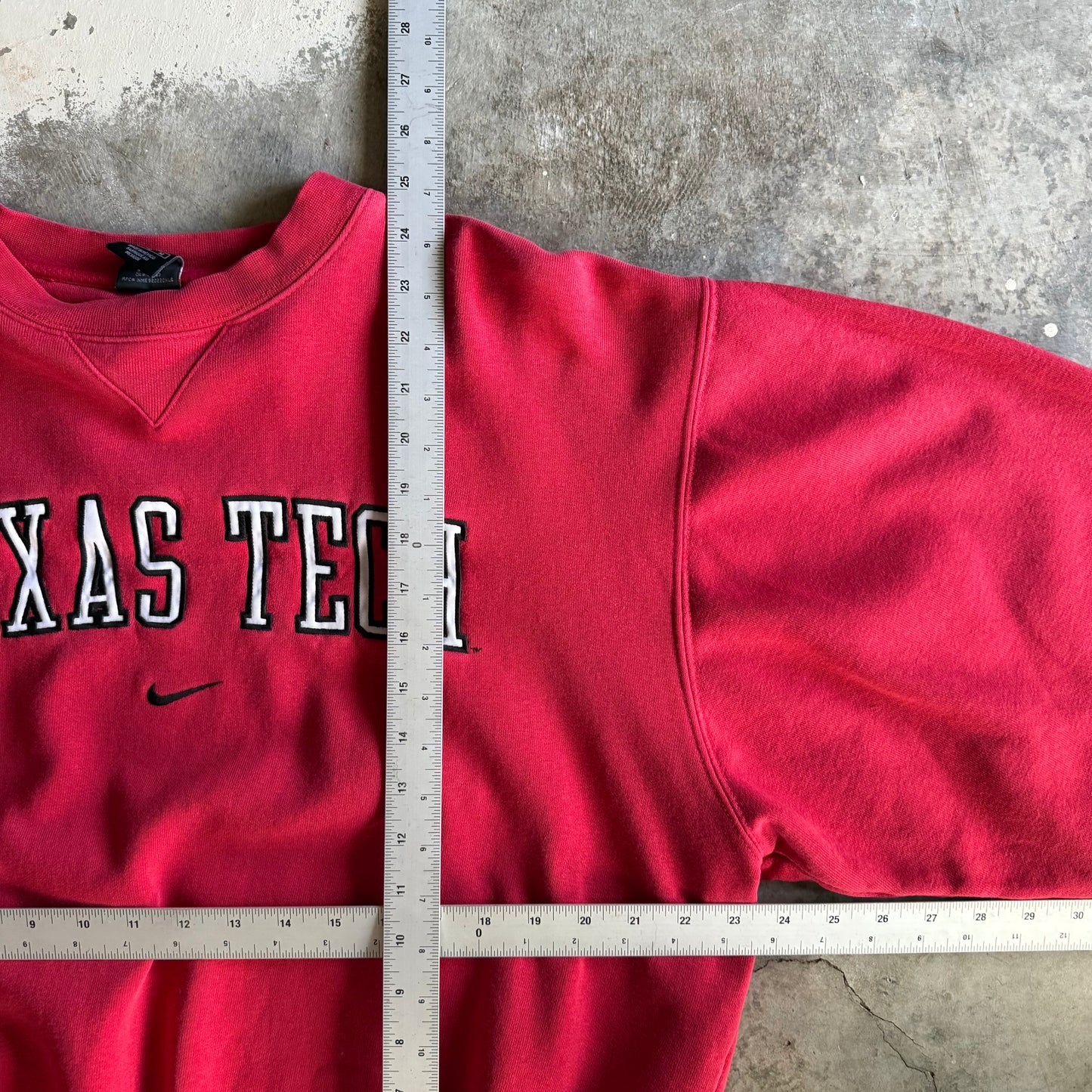 Vintage 00s Texas Tech Nike Crewneck - M