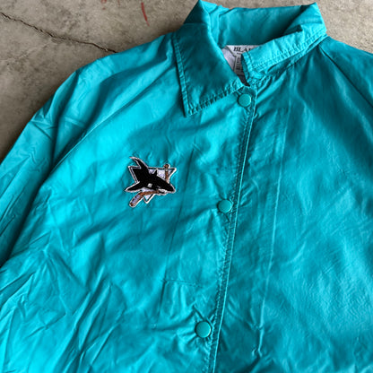 Vintage 90s San Jose Sharks Jacket - M