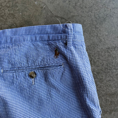 Vintage Blue Striped Polo Ralph Lauren Shorts - 33