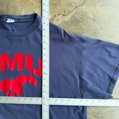Vintage 90s SMU College Tshirt - XL