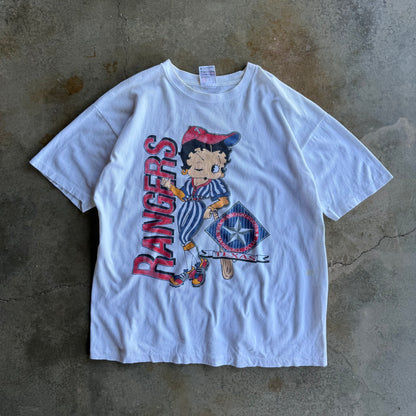 Vintage Rangers Betty Boop Tshirt - XL