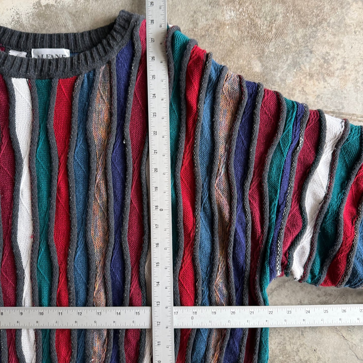 Vintage Alfant 3D Sweater - XL