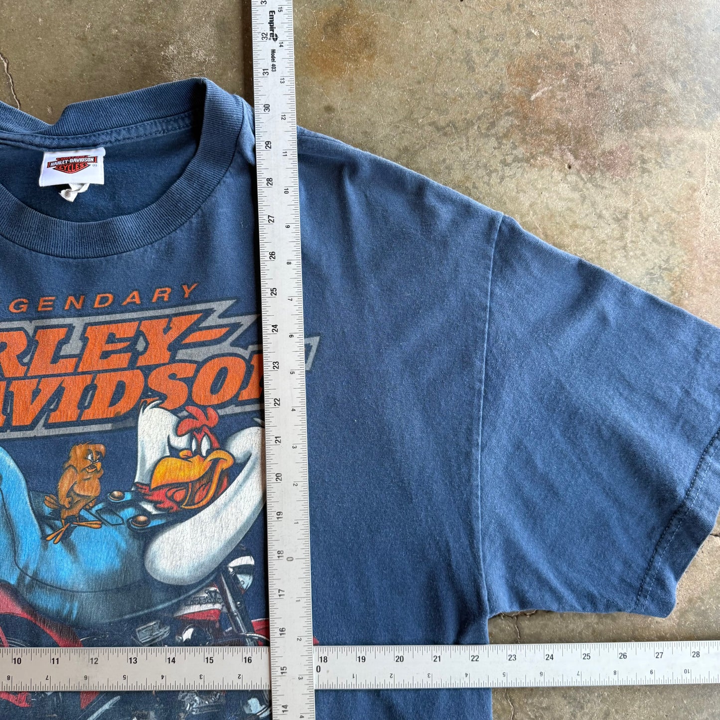 Vintage Harley Davidson Looney Tunes Tshirt - XL