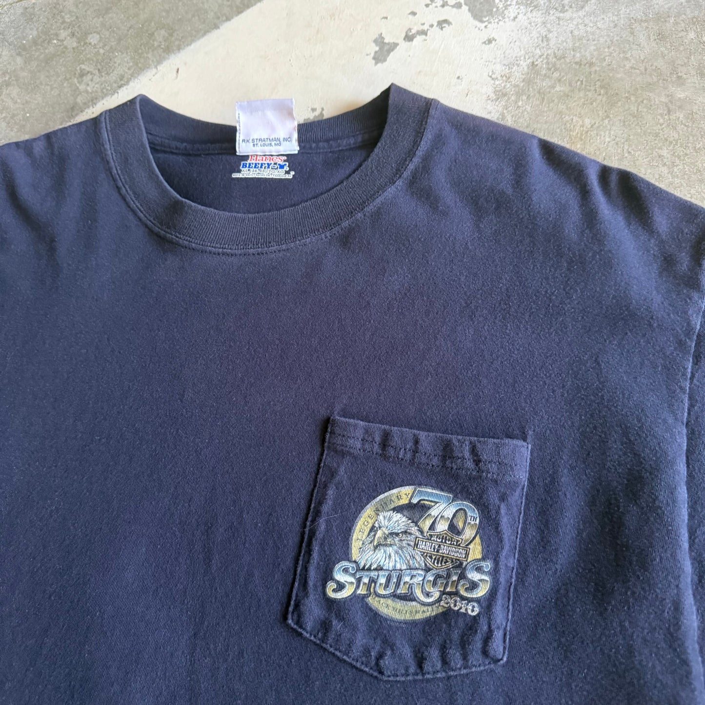 Vintage 00s Sturgis Biker Tshirt - XL