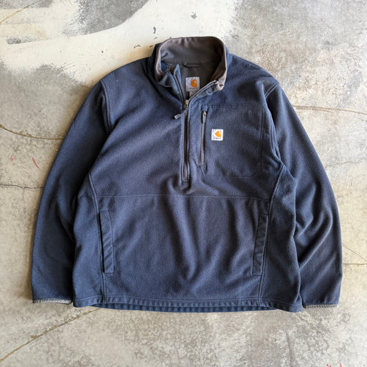 Vintage 00s Carhartt Fleece Zip up - XL