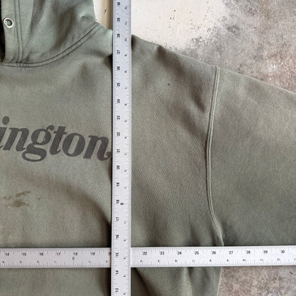 Vintage 00s Distressed Remington Hoodie - XXL