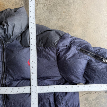 Vintage 90s Polo Puffer Jacket - L