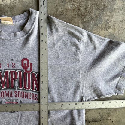 Vintage 00s OU Championship Tshirt - L
