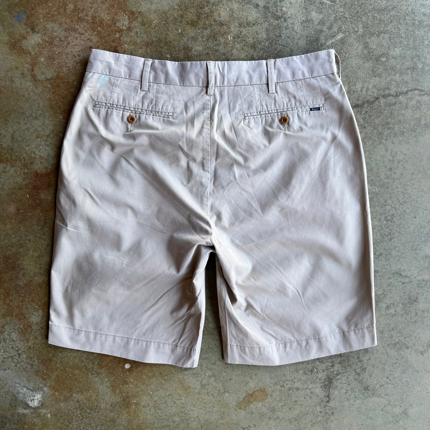 Vintage Tan Polo Ralph Lauren Shorts - 33