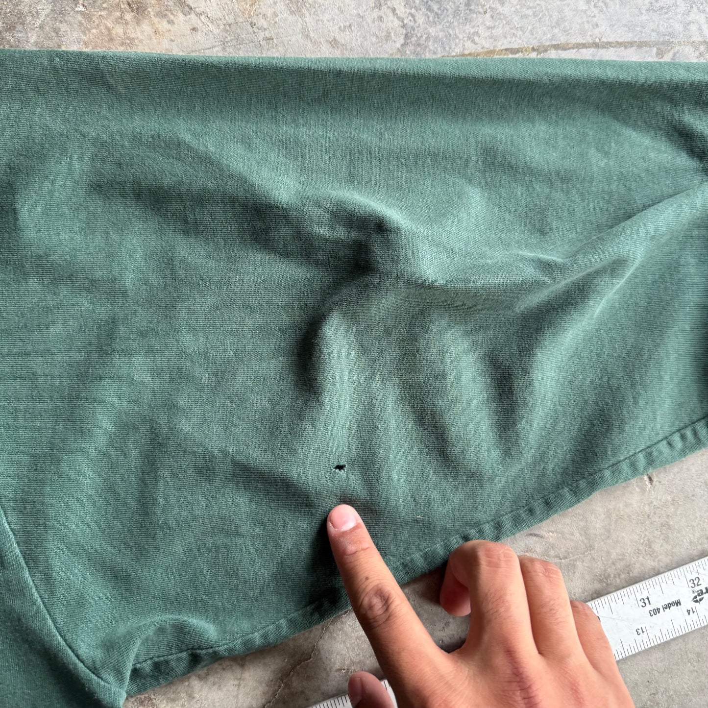 Vintage Green Carhartt Longsleeve - XL