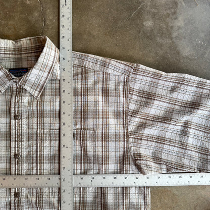 Vintage 00s Patagonia Cropped Button Up - L