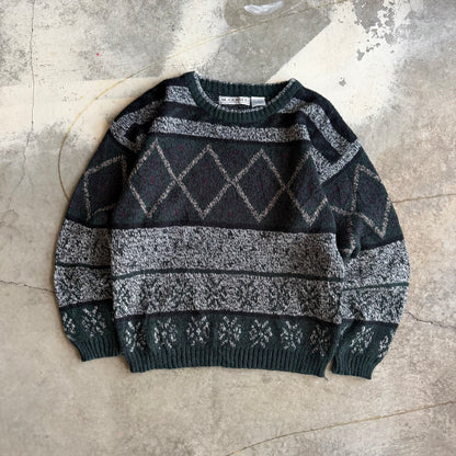 Vintage 90s Knit Sweater - L
