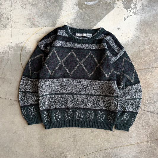 Vintage 90s Knit Sweater - L
