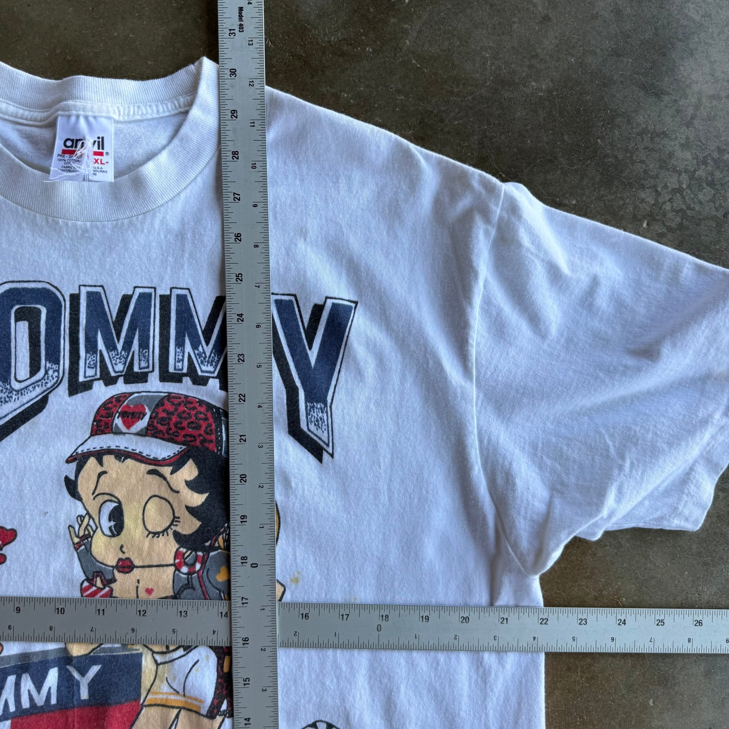 Vintage Tommy Hilfiger Betty Boop Tshirt - XL