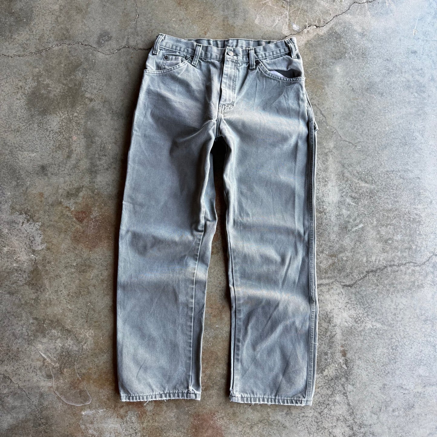 Vintage Faded Green Dickies Pants - 32