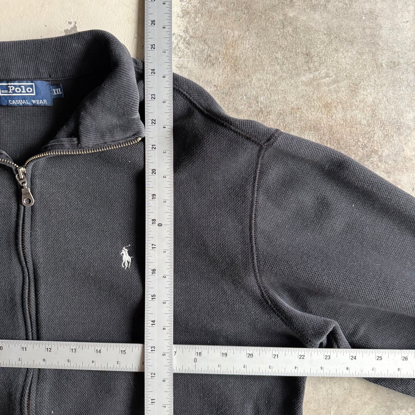 Vintage 90s Polo Ralph Lauren Zip Up - XXL