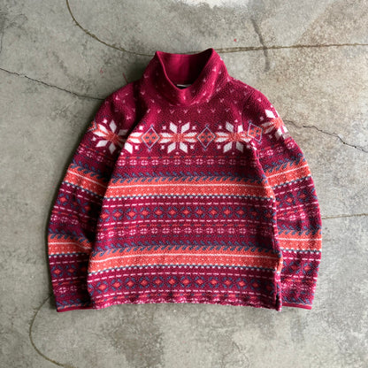 Vintage 00s Fleece LL Bean Sweater - M