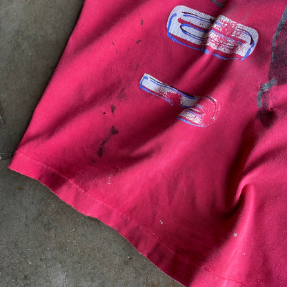 Vintage 90s Distressed Michael Jordan Tee - XL