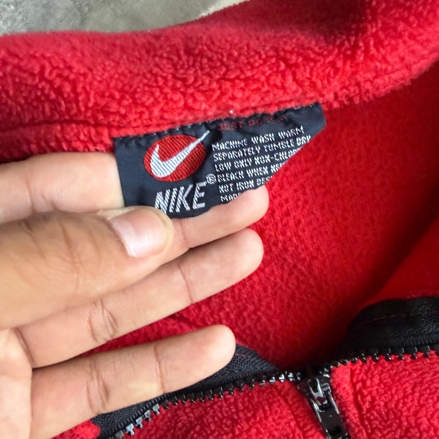 Vintage 90s Nike Quarter Zip Fleece - XL