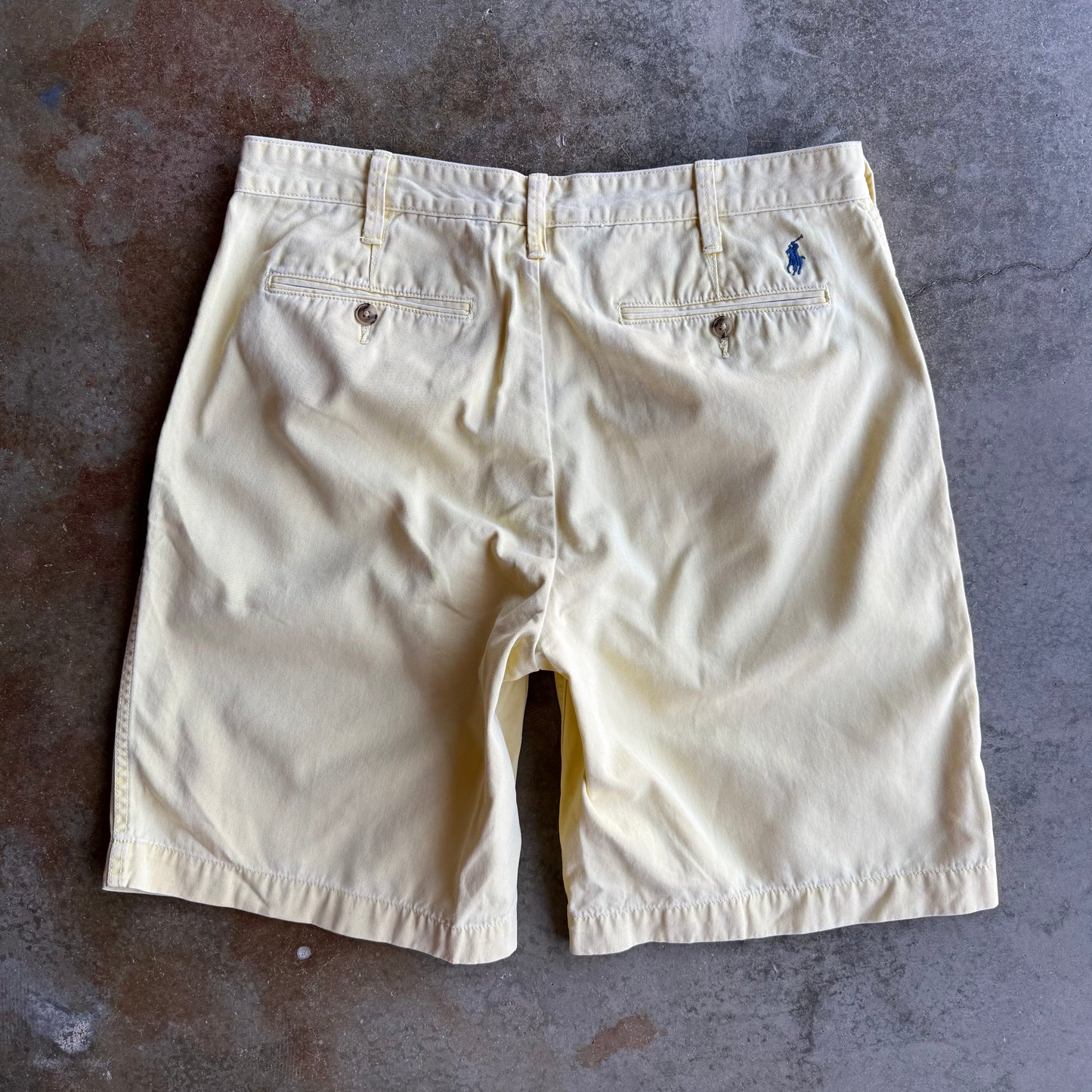 Vintage Yellow Polo Ralph Lauren Shorts - 33