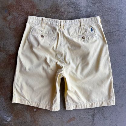 Vintage Yellow Polo Ralph Lauren Shorts - 33