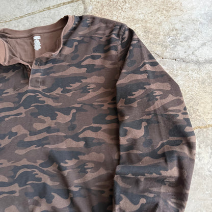 Vintage Army Camo Thermal - XXL