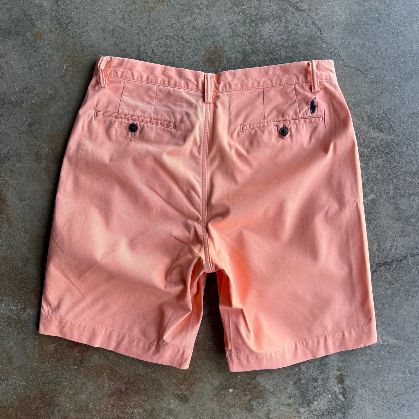 Vintage Orange Polo Ralph Lauren Shorts - 33