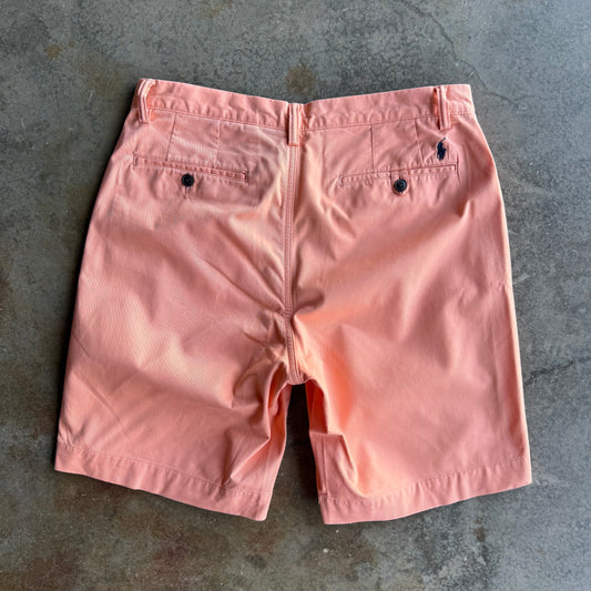Vintage Orange Polo Ralph Lauren Shorts - 33