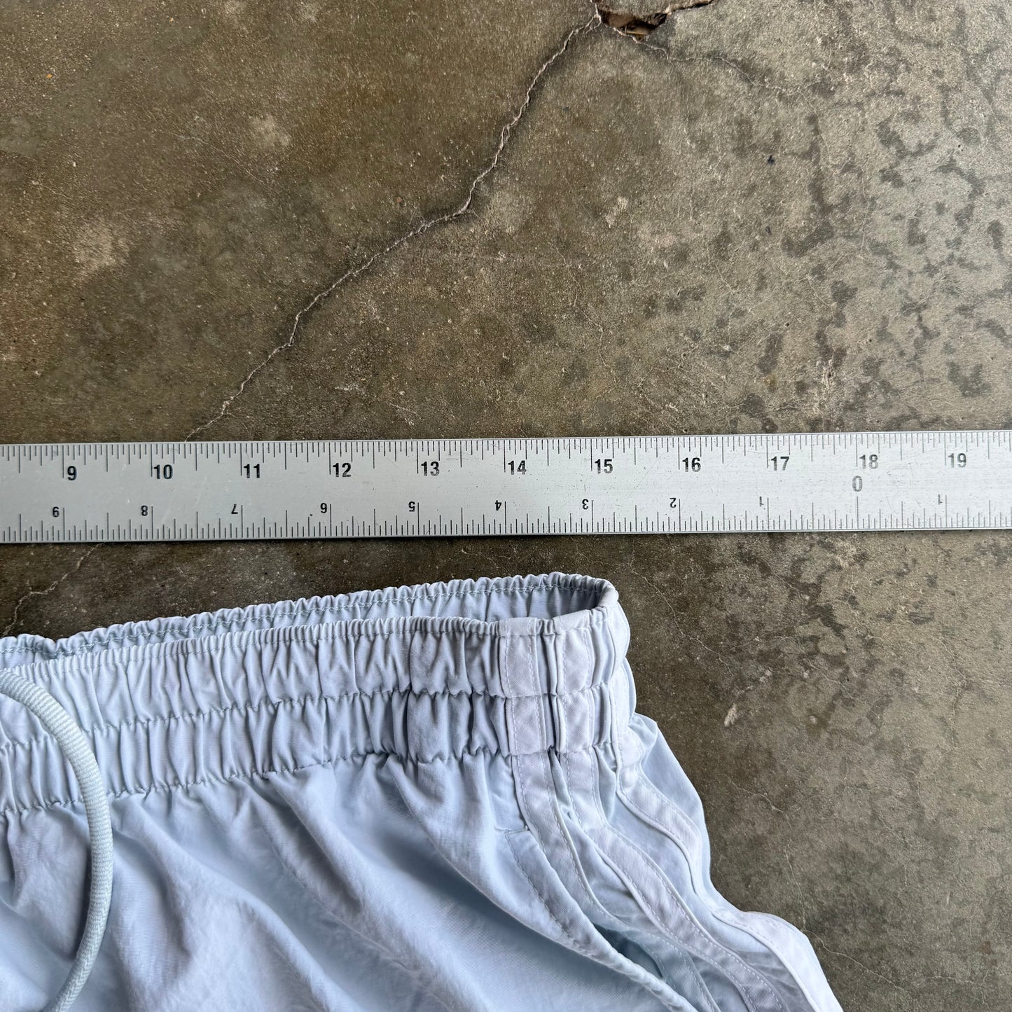 Vintage white Adidas Track Shorts - L