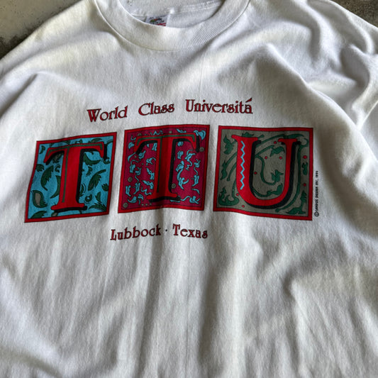 Vintage 90s Texas Tech Tshirt - XL