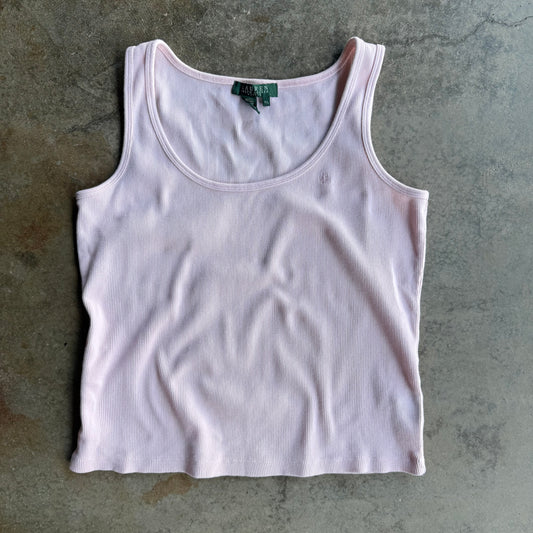 Vintage Woman’s Pink Ralph Lauren Tank Top - P/L