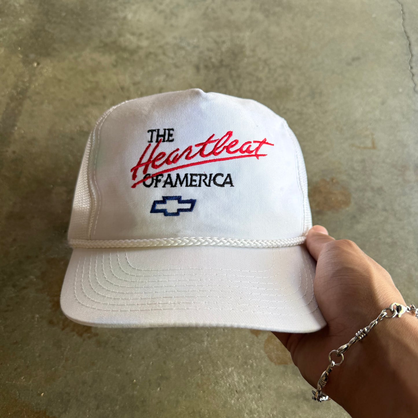 Vintage 90s Chevrolet SnapBack Trucker Hat