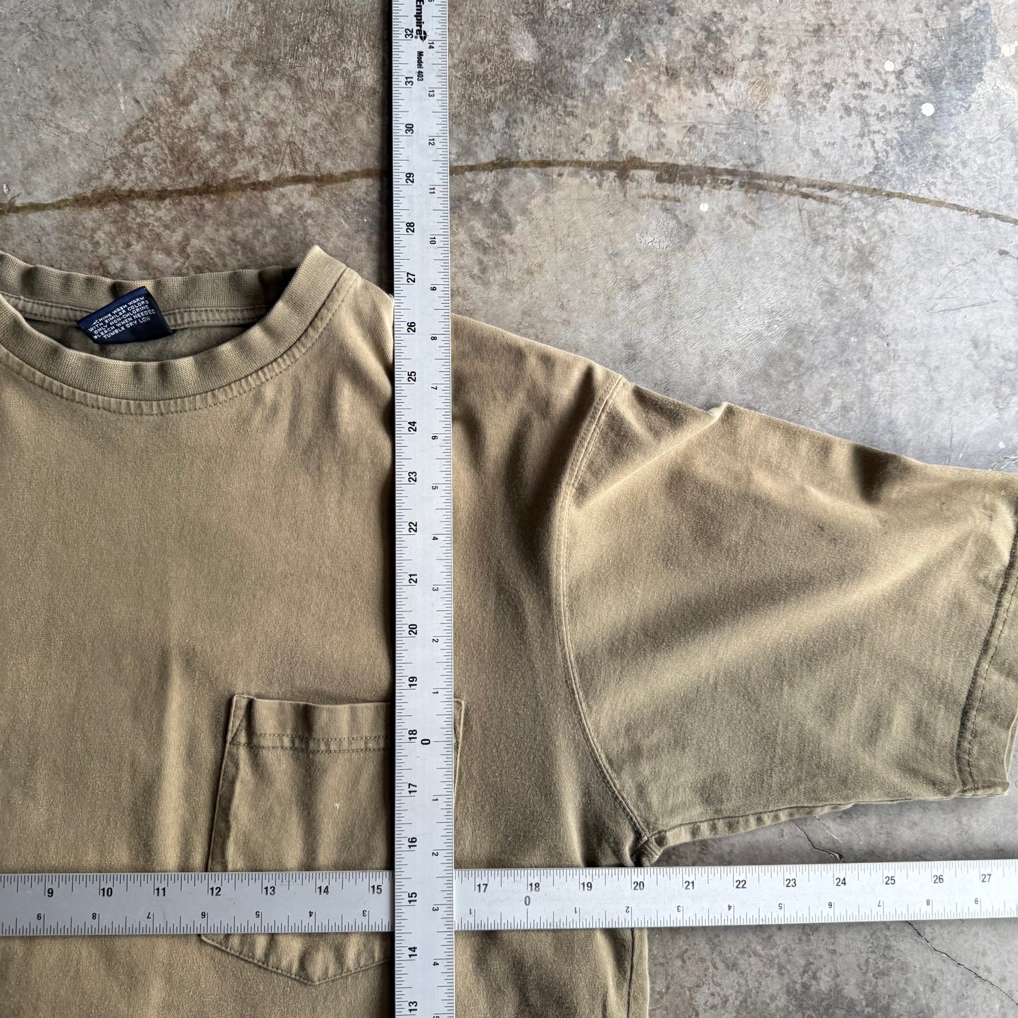 Vintage Faded Green Tshirt - M