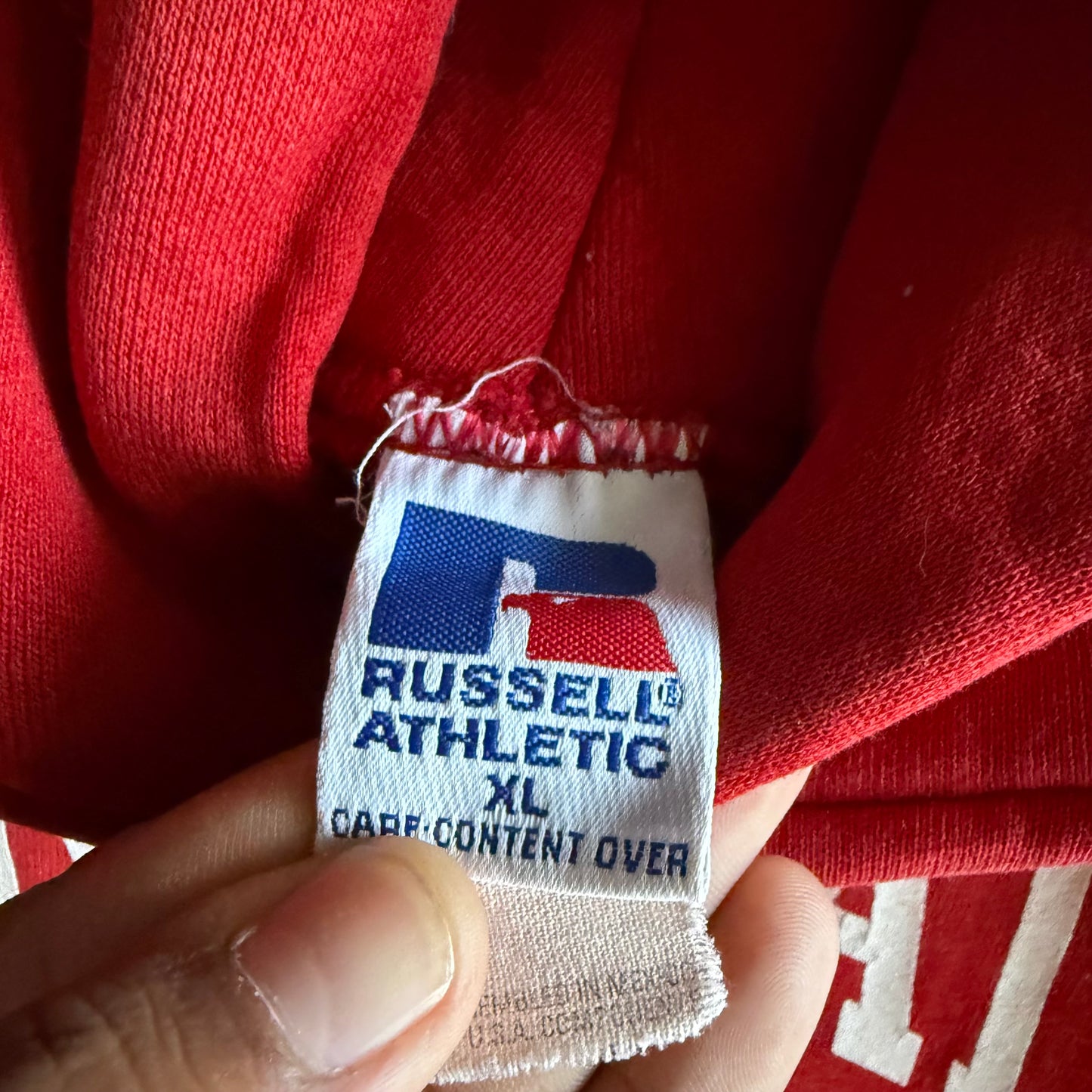 Vintage 90s Russell Athletic Track Hoodie - XL