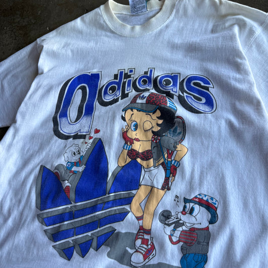 Vintage Adidas Betty Boop Tshirt - XL