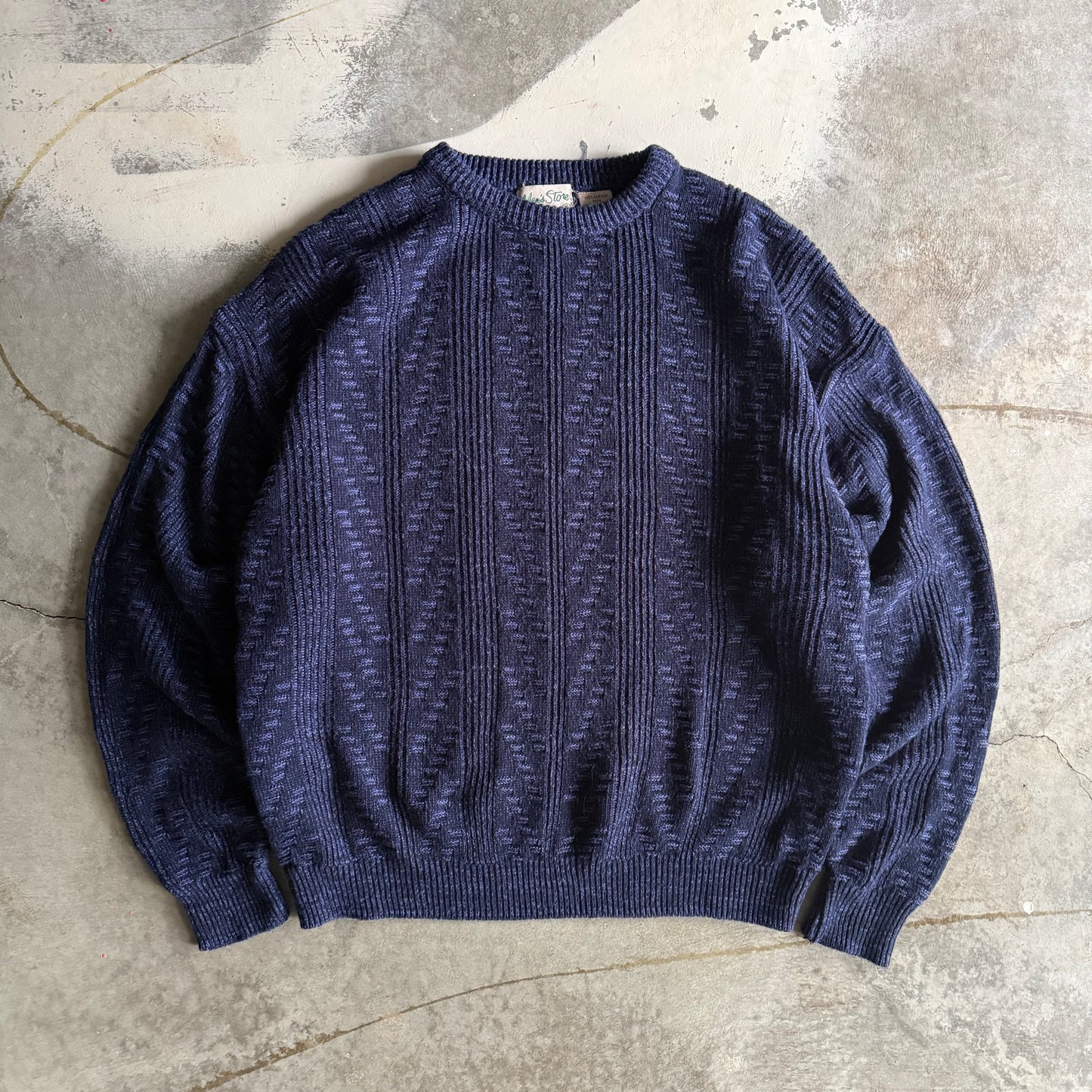 Vintage 90s Fall Grandma Sweater - XL