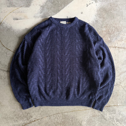 Vintage 90s Fall Grandma Sweater - XL